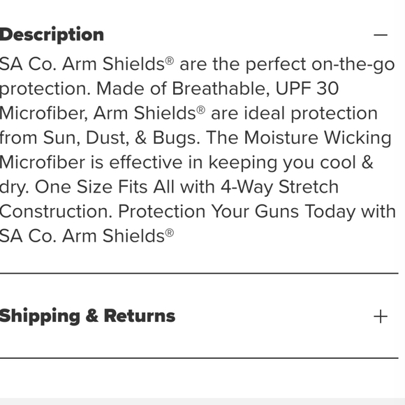 Single arm shield - Picture 7 of 7